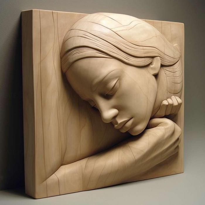 نموذج ثلاثي الأبعاد لآلة CNC 3D Art 